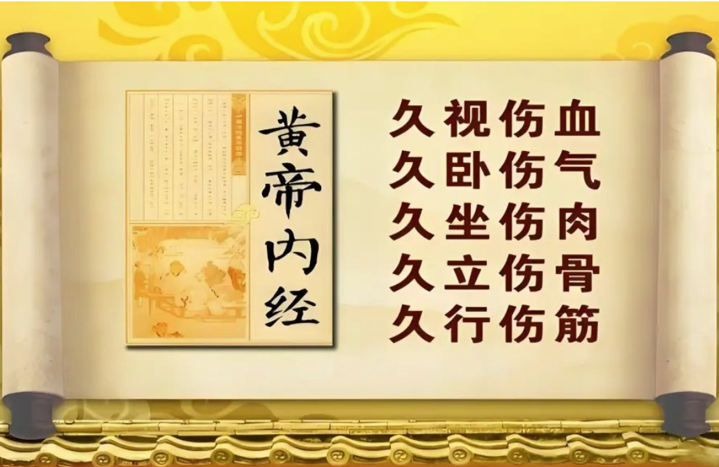 古今“过劳”对比：《黄帝内经》五劳 vs 现代人健康危机